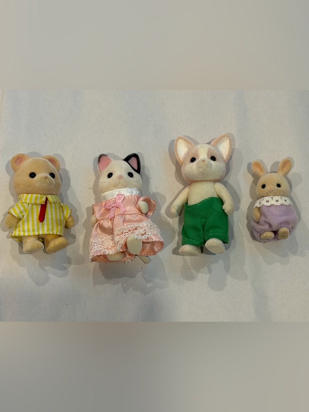 Vintage Calico Critters Sylvanian Families Set Of 4